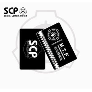 SCP MTF Card SCP Foundation Card Sticker