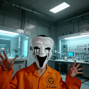 SCP D-Class Uniform SCP D-Class Jumpsuit SCP-035 Costume