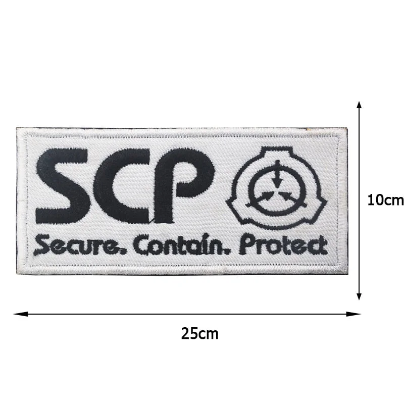 SCP Patch SCP Foundation Patch Embroidery Badges
