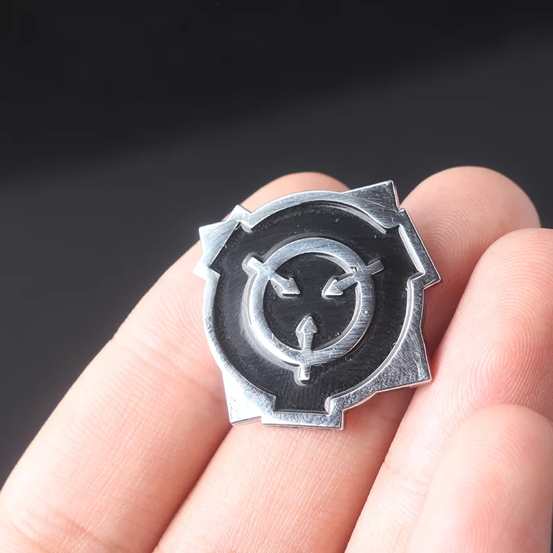 SCP Pin SCP Foundation Logo Brooches Pin