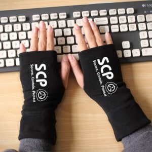 SCP Foundation Half-Finger Fieldwork Gloves