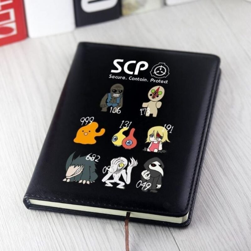 SCP Foundation Notebook SCP Journal SCP Leather Diary