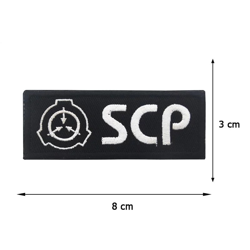 SCP Patch SCP Foundation Patch Embroidery Badges