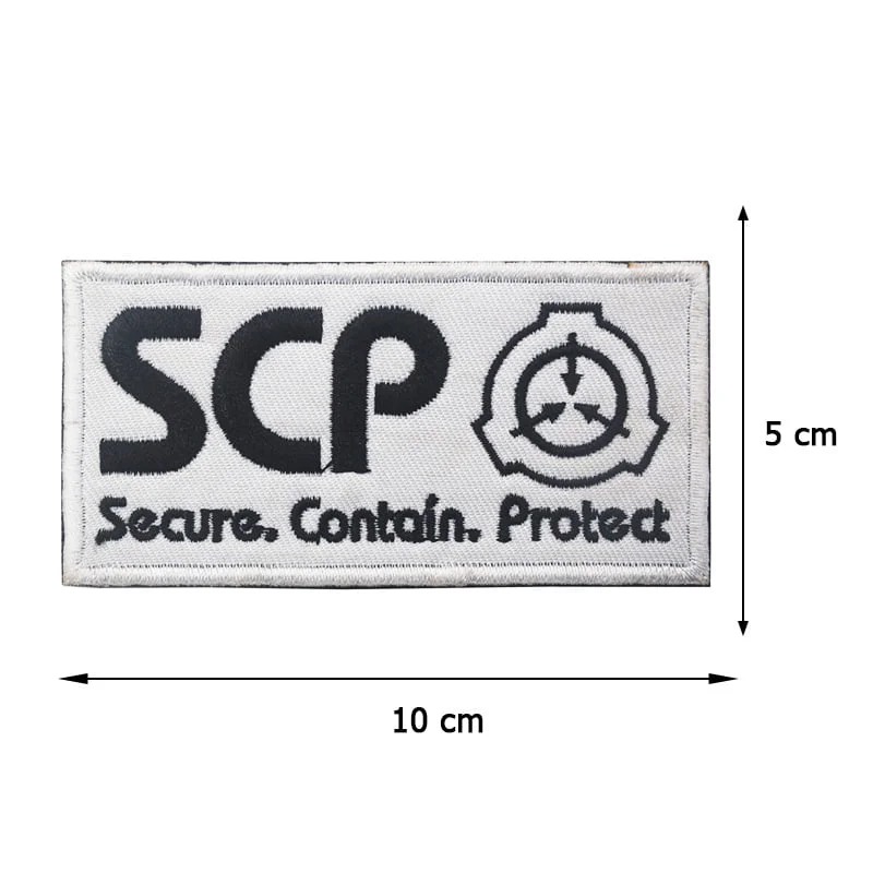 SCP Patch SCP Foundation Patch Embroidery Badges