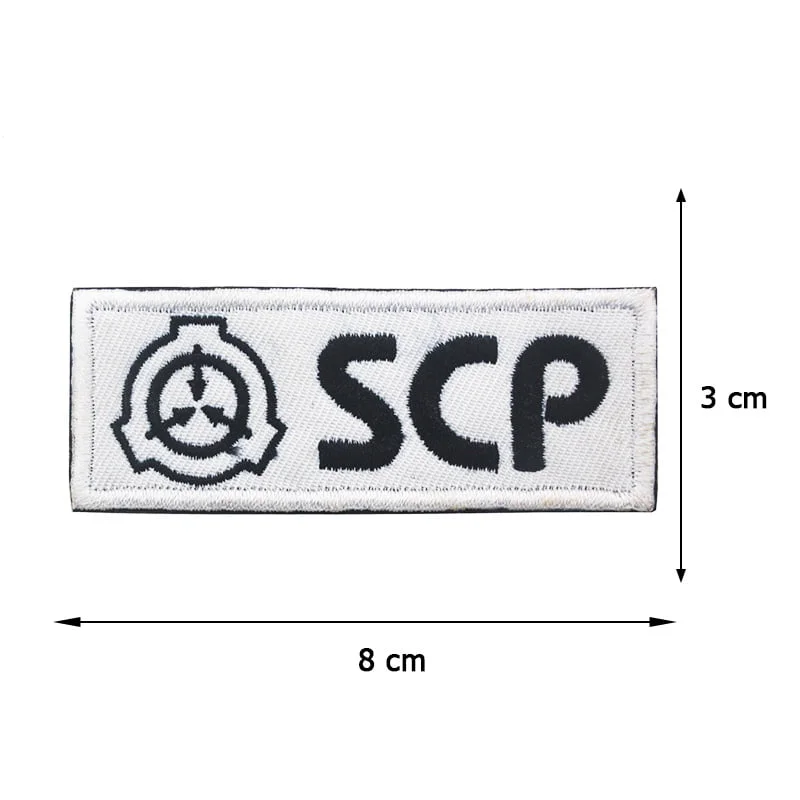 SCP Patch SCP Foundation Patch Embroidery Badges