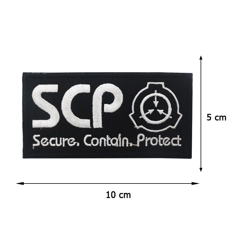 SCP Patch SCP Foundation Patch Embroidery Badges