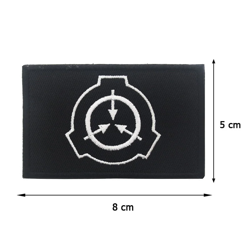 SCP Patch SCP Foundation Patch Embroidery Badges