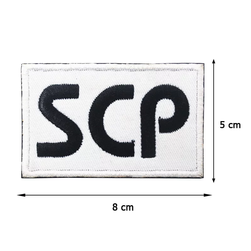 SCP Patch SCP Foundation Patch Embroidery Badges