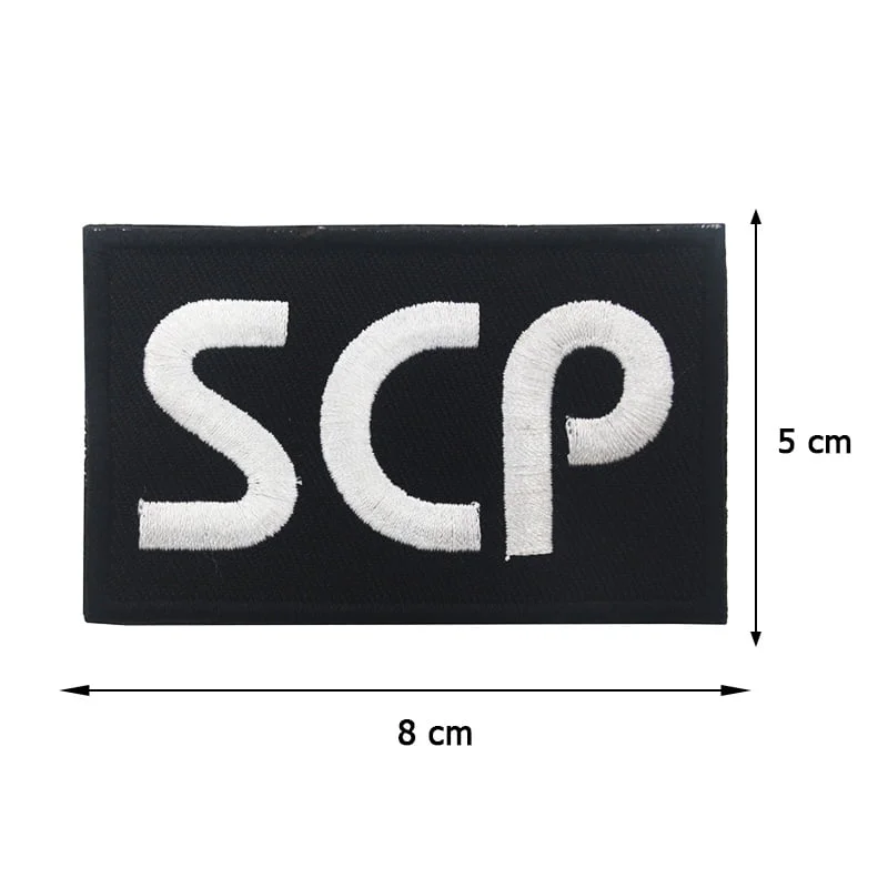 SCP Patch SCP Foundation Patch Embroidery Badges