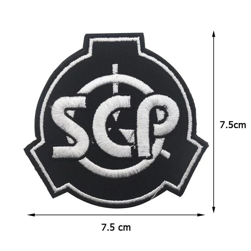 SCP Patch SCP Foundation Patch Embroidery Badges