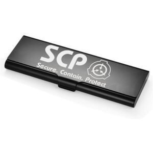 SCP Foundation Pencil Case black