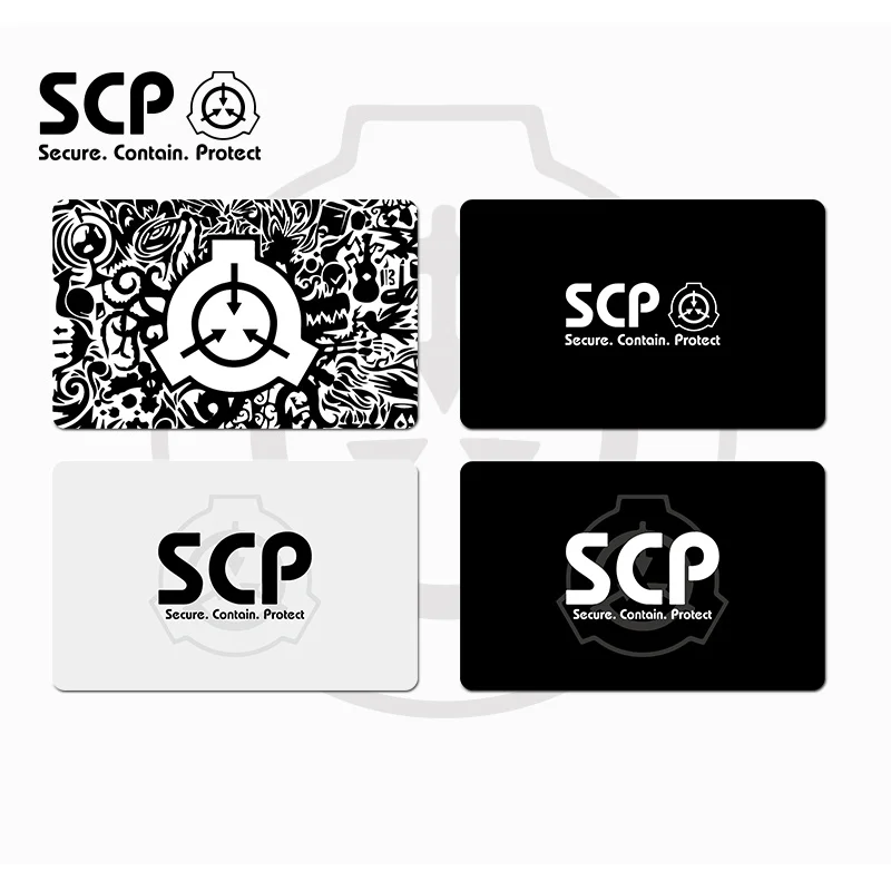 SCP Card SCP ID Card Cover SCP Foundation Card Sticker