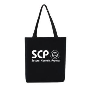 SCP Tote SCP Foundation Canvas Grocery Market Tote Bag