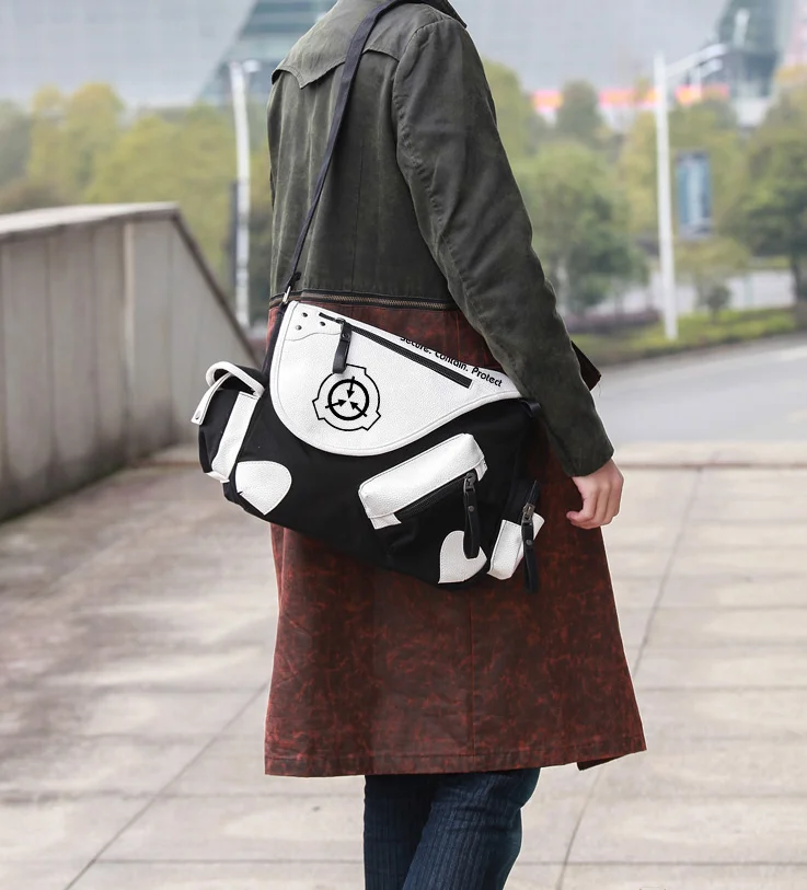 SCP Crossbody Bag SCP Foundation Shoulder Bag - Image 6
