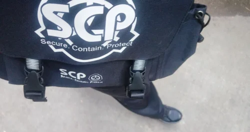 SCP Foundation Messenger Bag SCP Sling Bag photo review