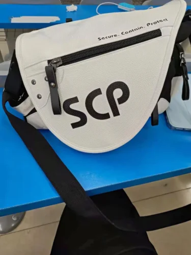 SCP Crossbody Bag SCP Foundation Shoulder Bag photo review