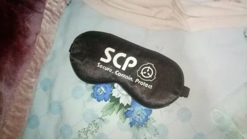 SCP Foundation Sleep Eye Mask photo review