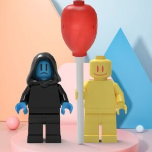 Backrooms Lego Minifigures Partygoer minifigures Partypoopers minifigures