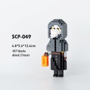 scp-049 toy figure lego 