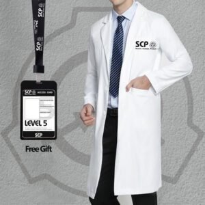 SCP Lab Coat Dr Bright Cosplay Costume