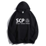 SCP Pull Over Hoodie Black